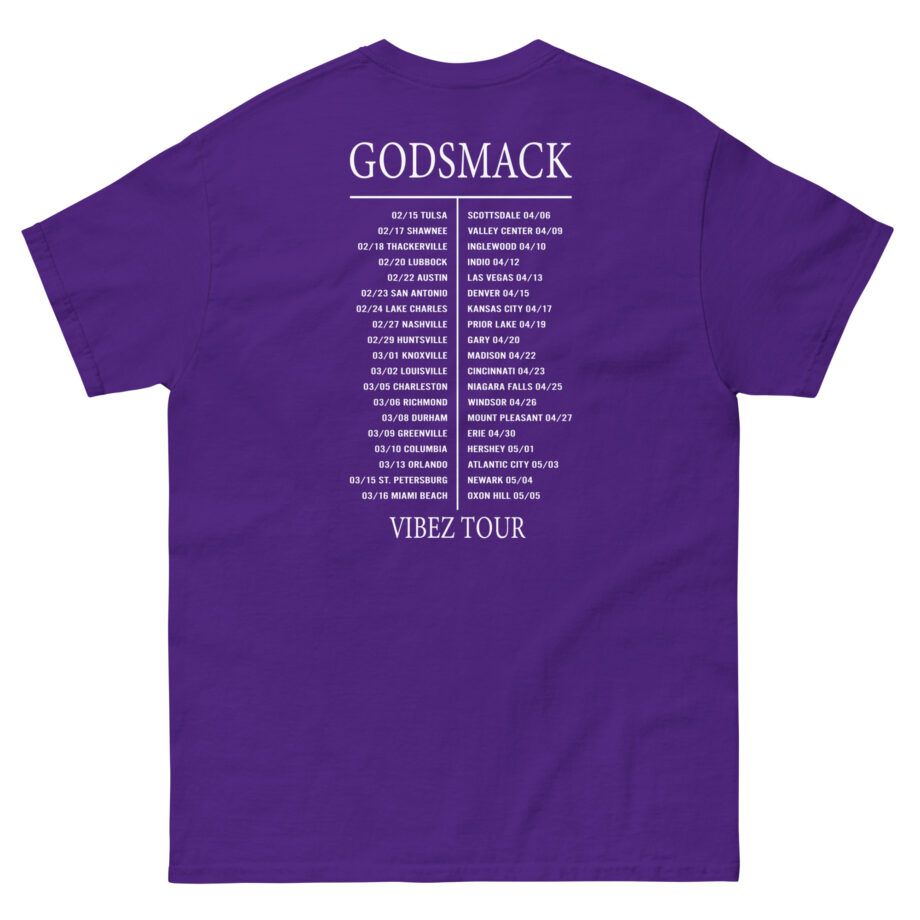 Godsmack Vibez Tour Unisex classic tee