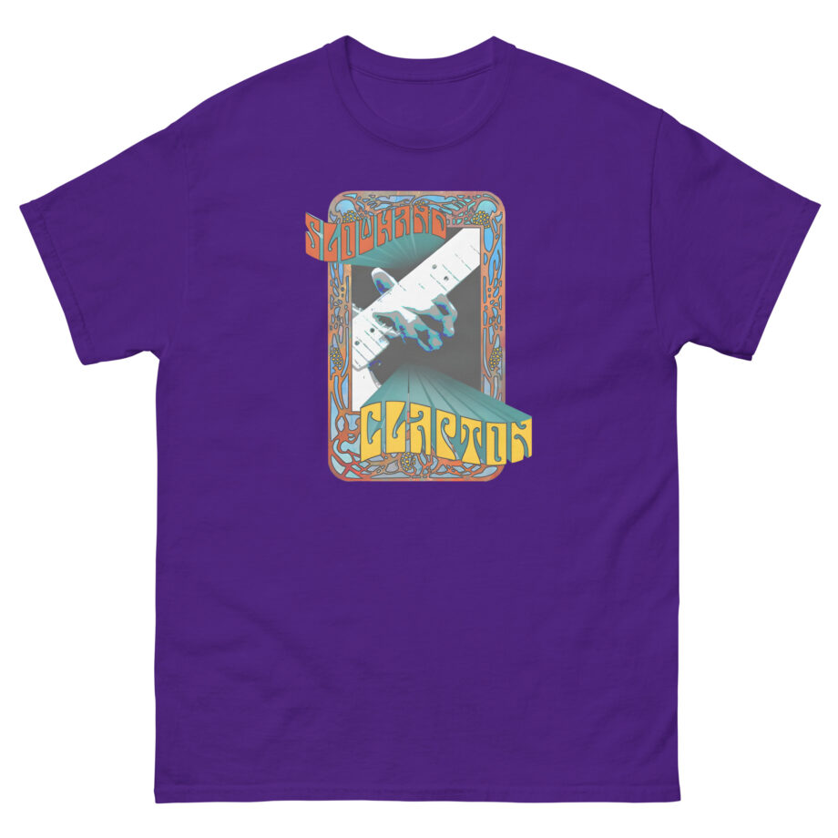 Eric Clapton Psychedelic Slowhand  Unisex classic tee
