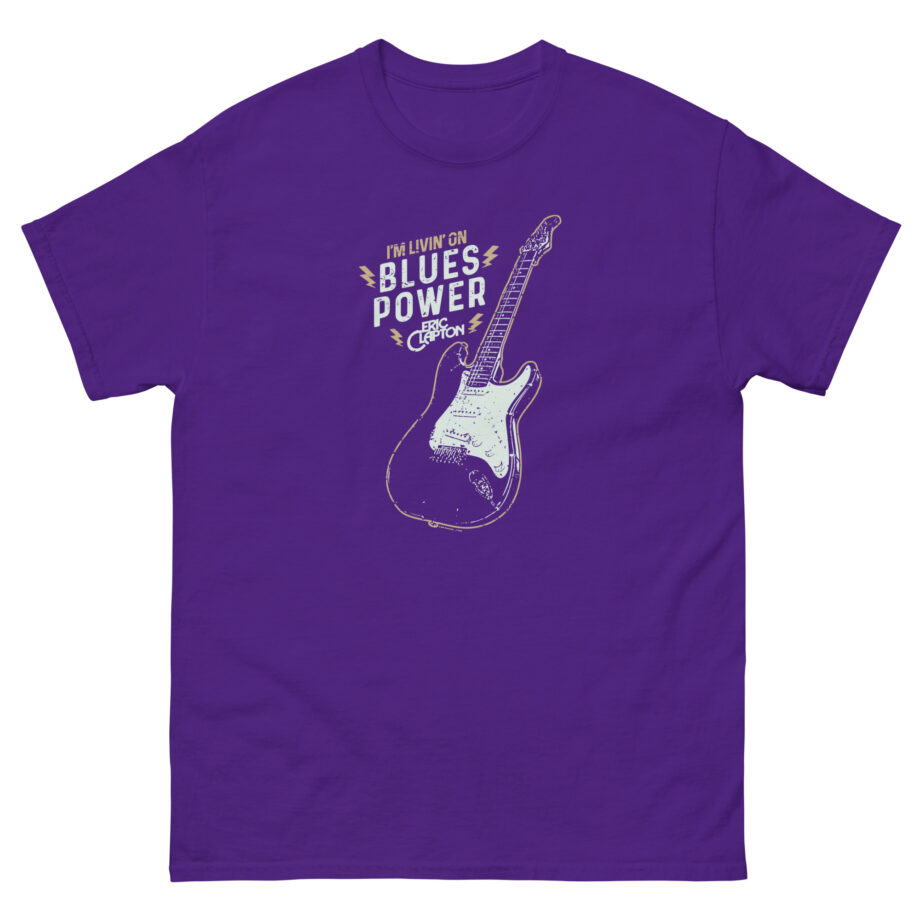 Eric Clapton Livin on Blues Power Unisex classic tee