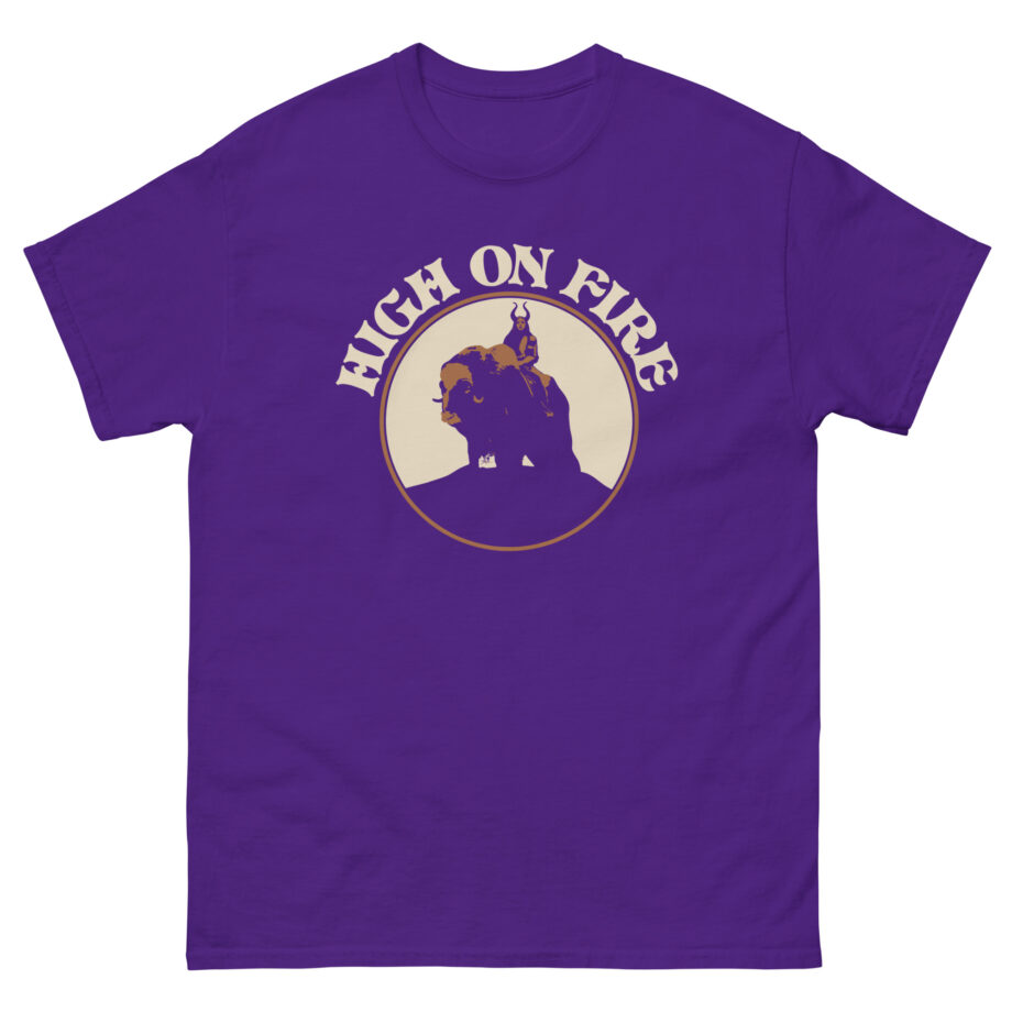 High on Fire Musk Ox Rider Unisex classic tee