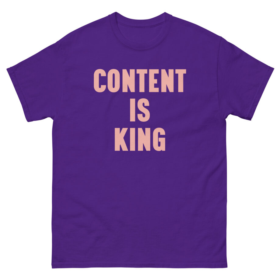 Captain Sparklez Quality Content Unisex classic tee