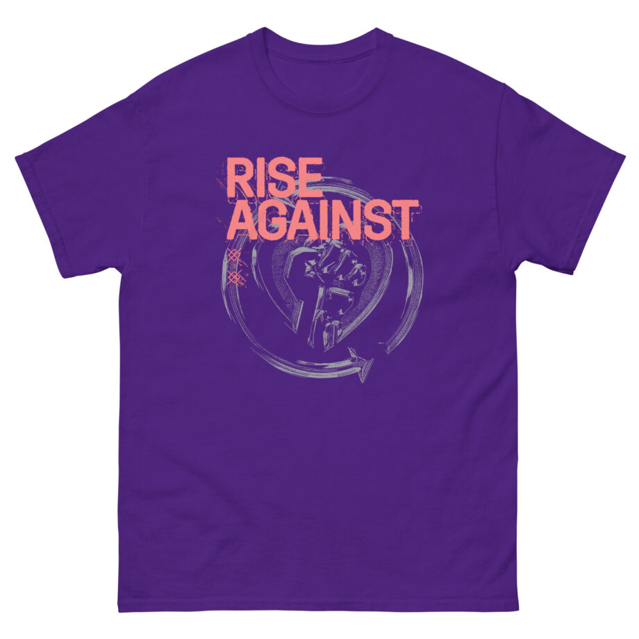 Rise Against Dual Heartfist Logo Unisex classic tee