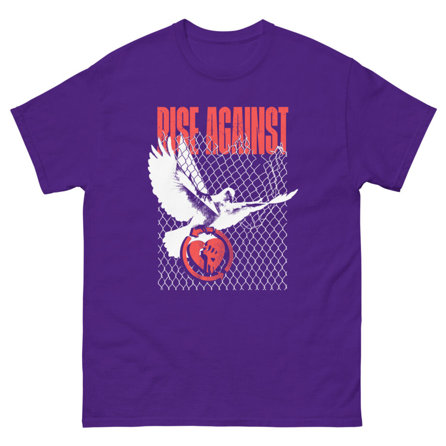 Rise Against Caged Dove Unisex classic tee
