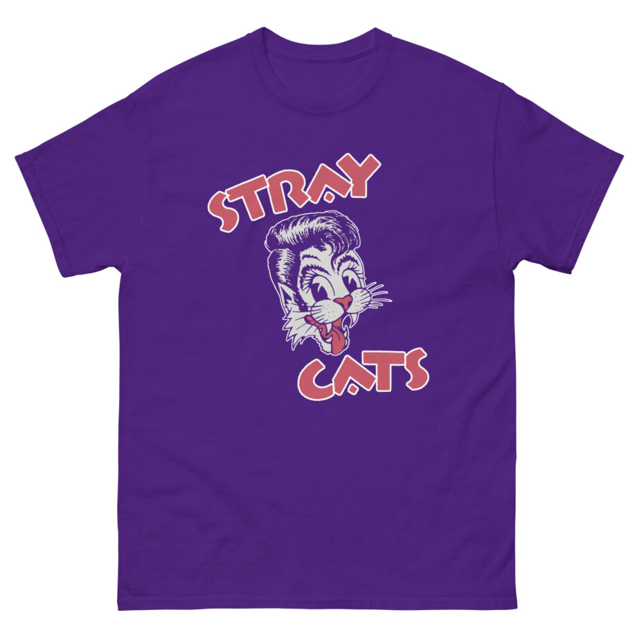 Stray Cats Cat Head Logo Unisex classic tee