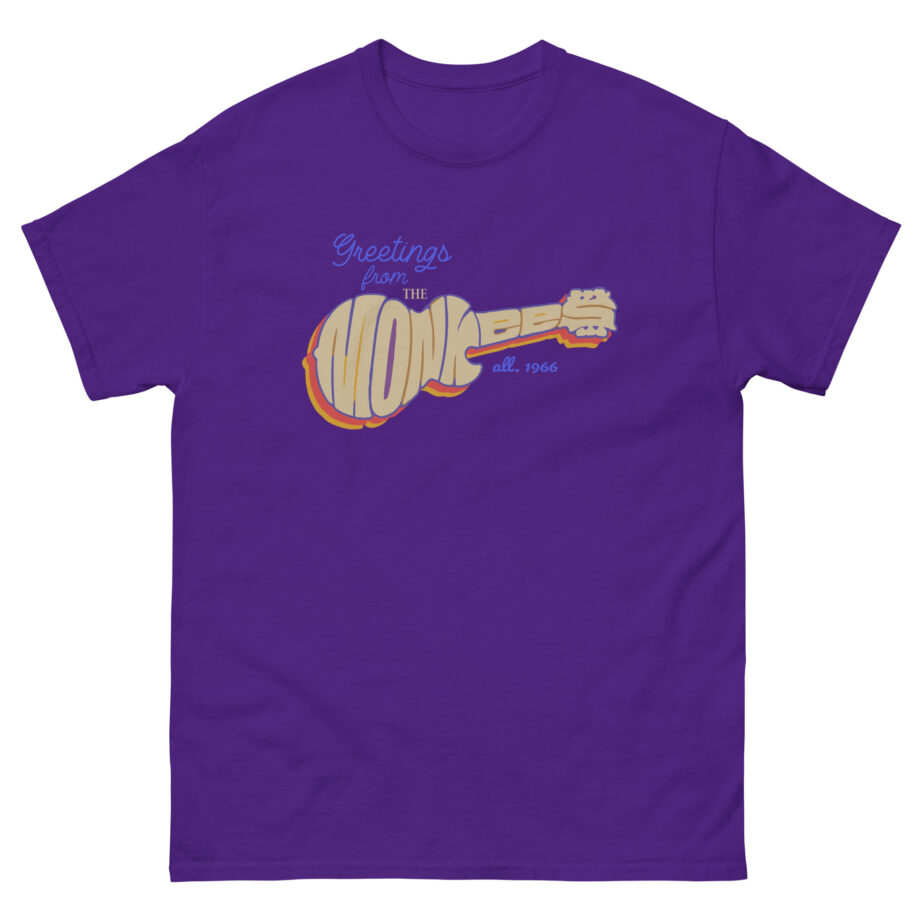 The Monkees Greetings From the Monkees 1966 Unisex classic tee