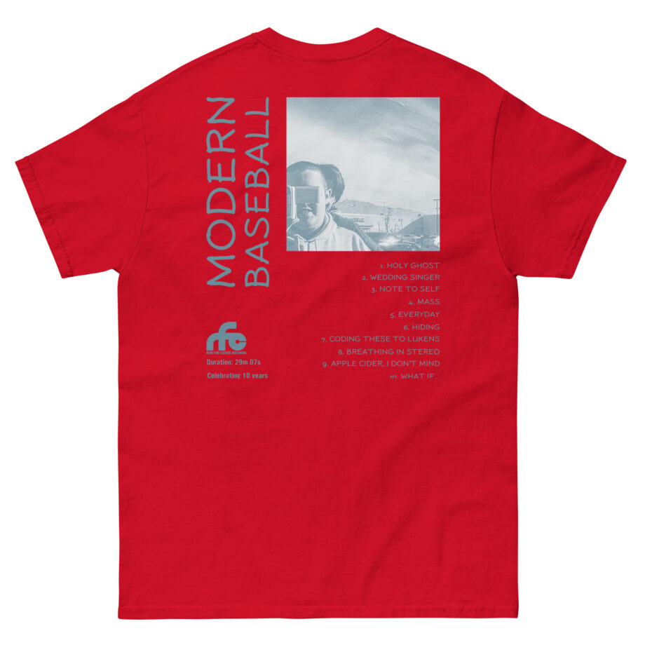 Modern Baseball Holy Ghost Album Unisex classic tee