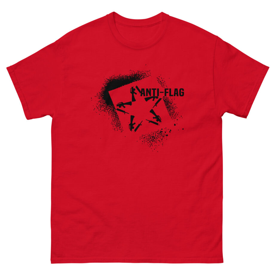 Anti Flag Big Gunstar Unisex classic tee