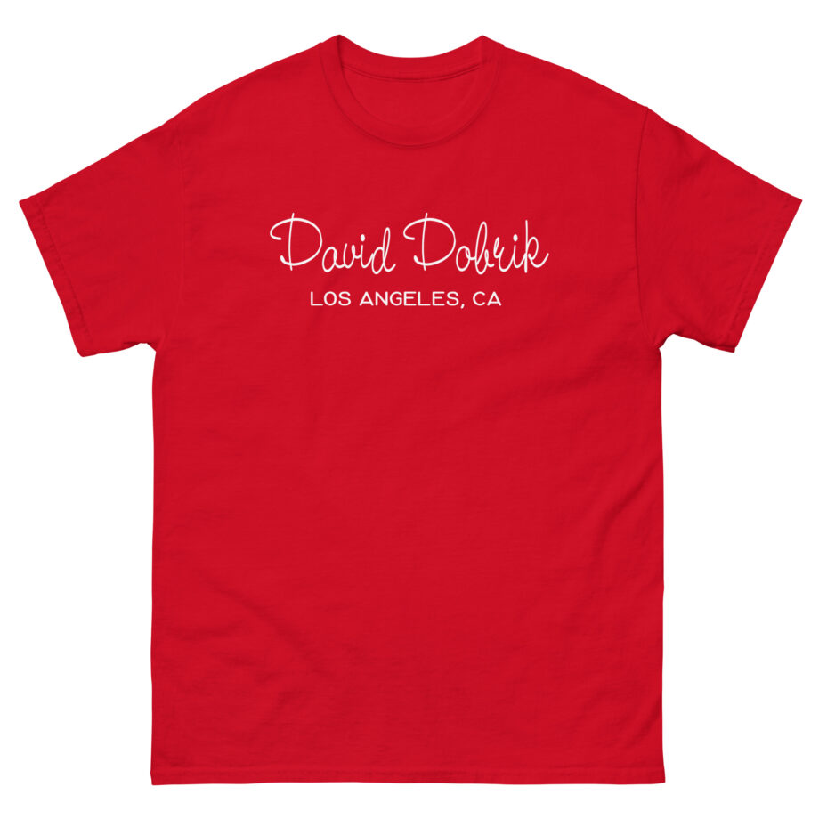 David Dobrik Los Angeles, Ca Unisex classic tee