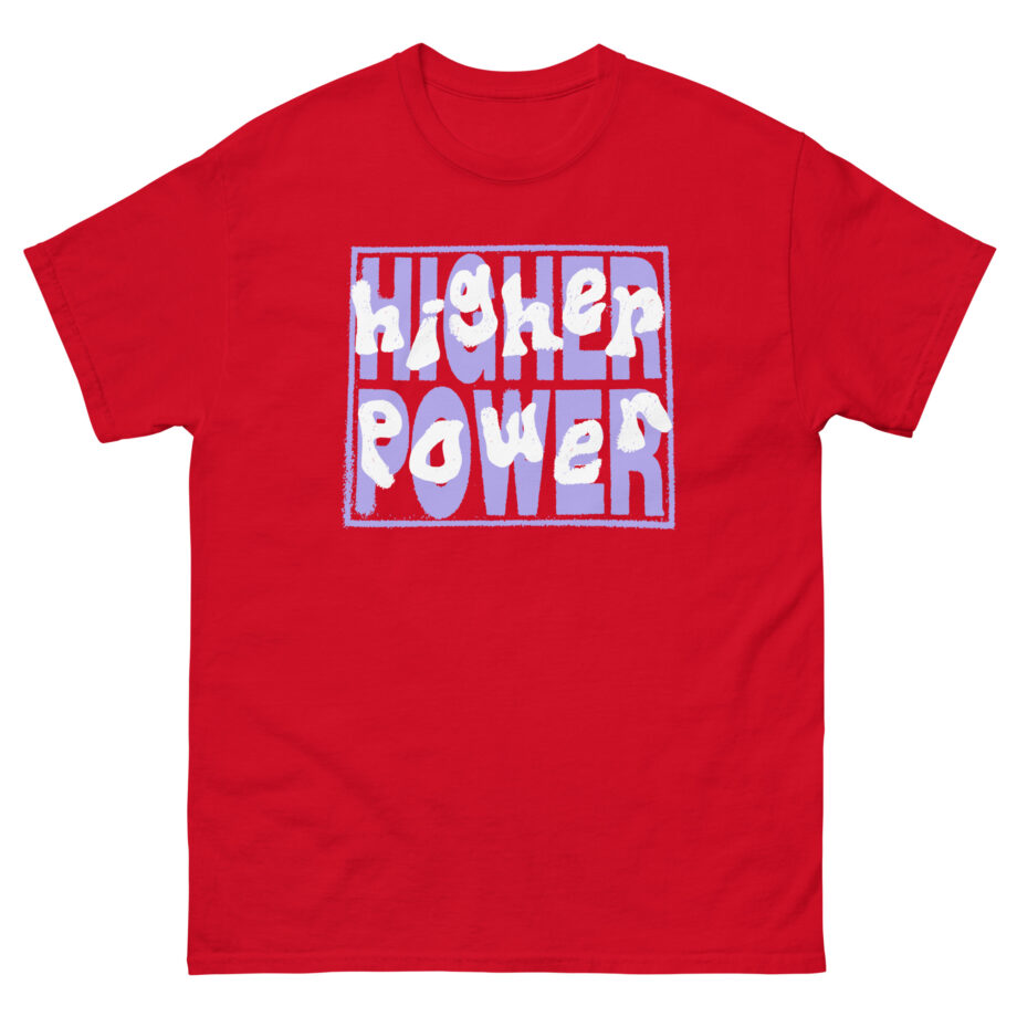 Higher Power Purple Logo Unisex classic tee