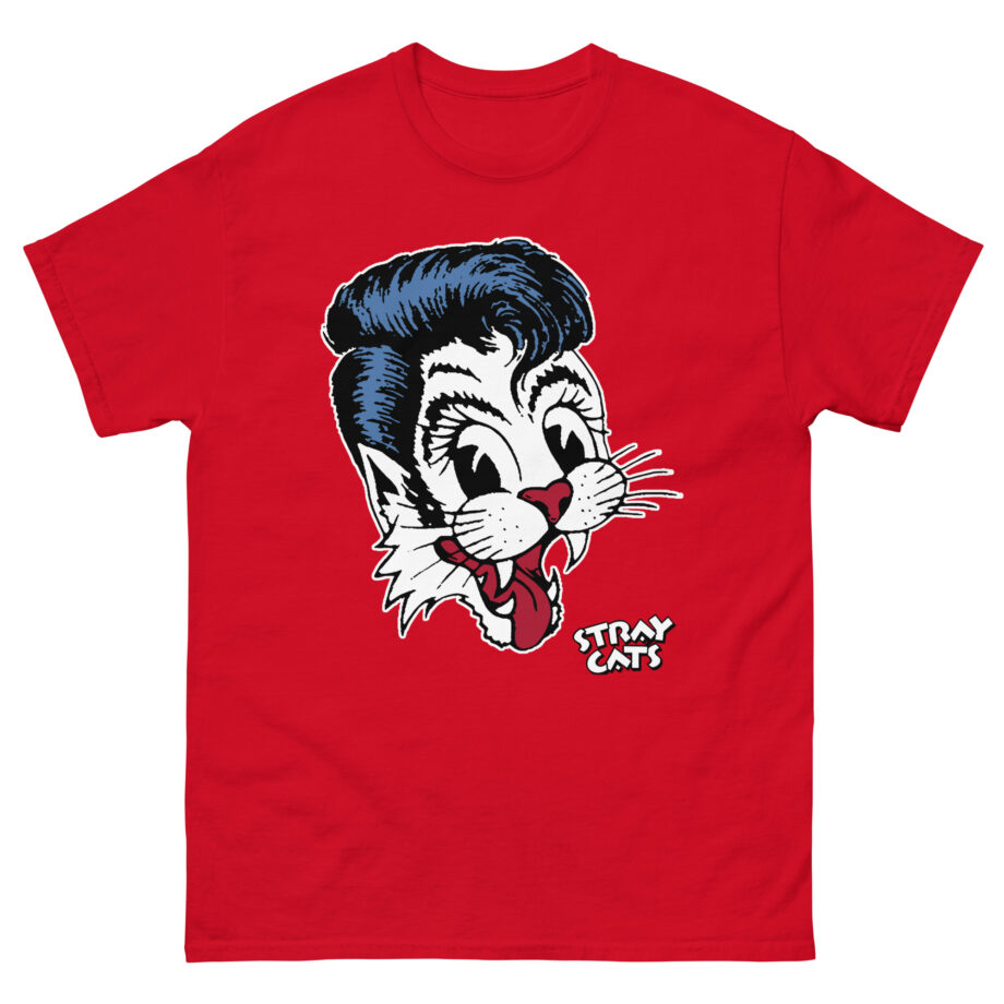 Stray Cats Big Blue Cat Unisex classic tee