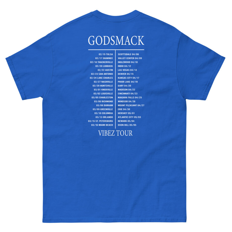 Godsmack Vibez Tour Unisex classic tee