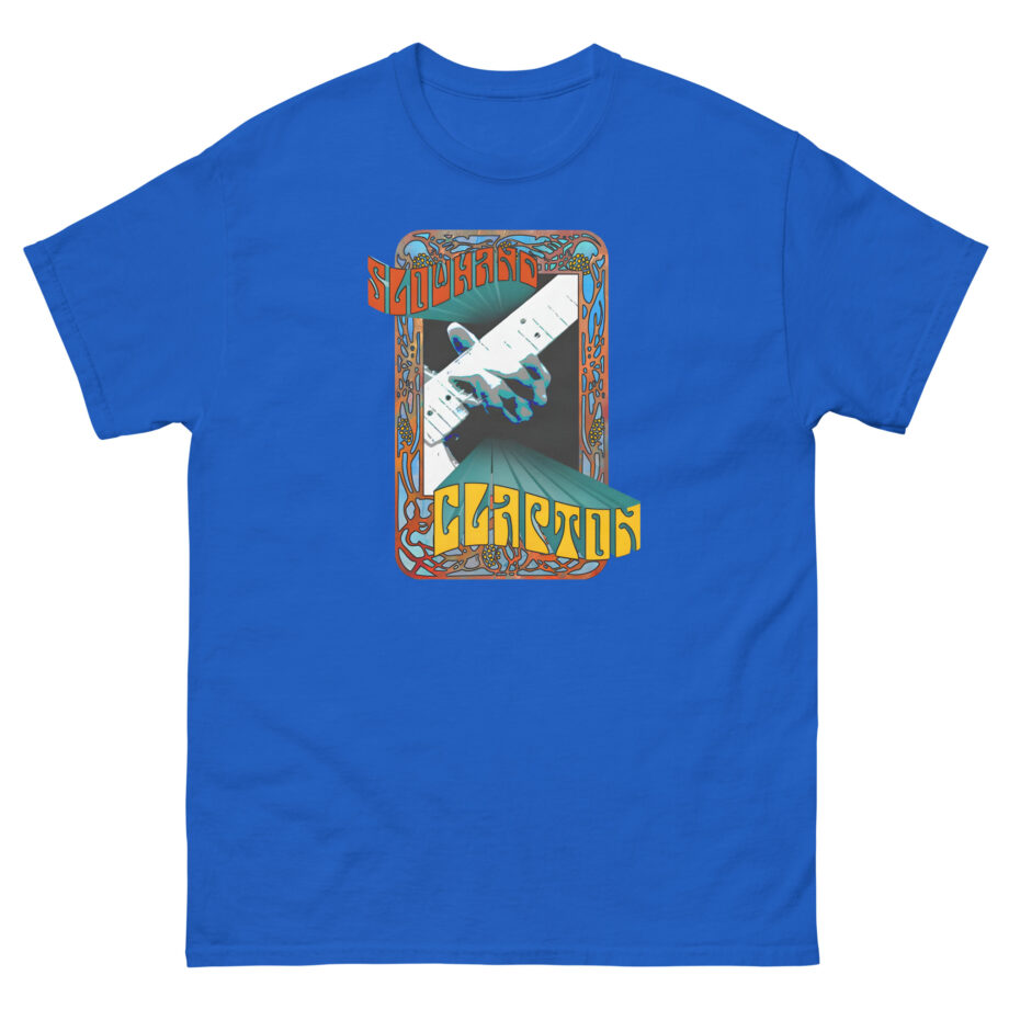 Eric Clapton Psychedelic Slowhand  Unisex classic tee