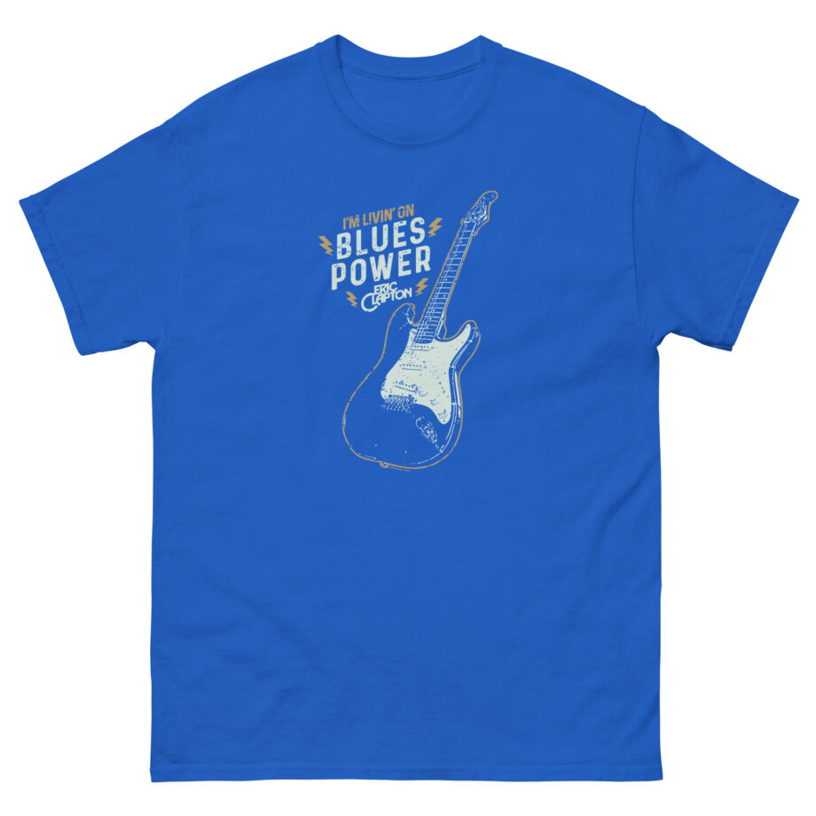 Eric Clapton Livin on Blues Power Unisex classic tee