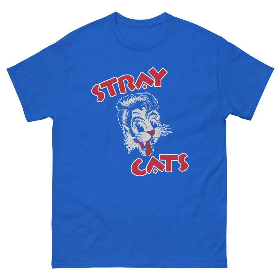 Stray Cats Cat Head Logo Unisex classic tee