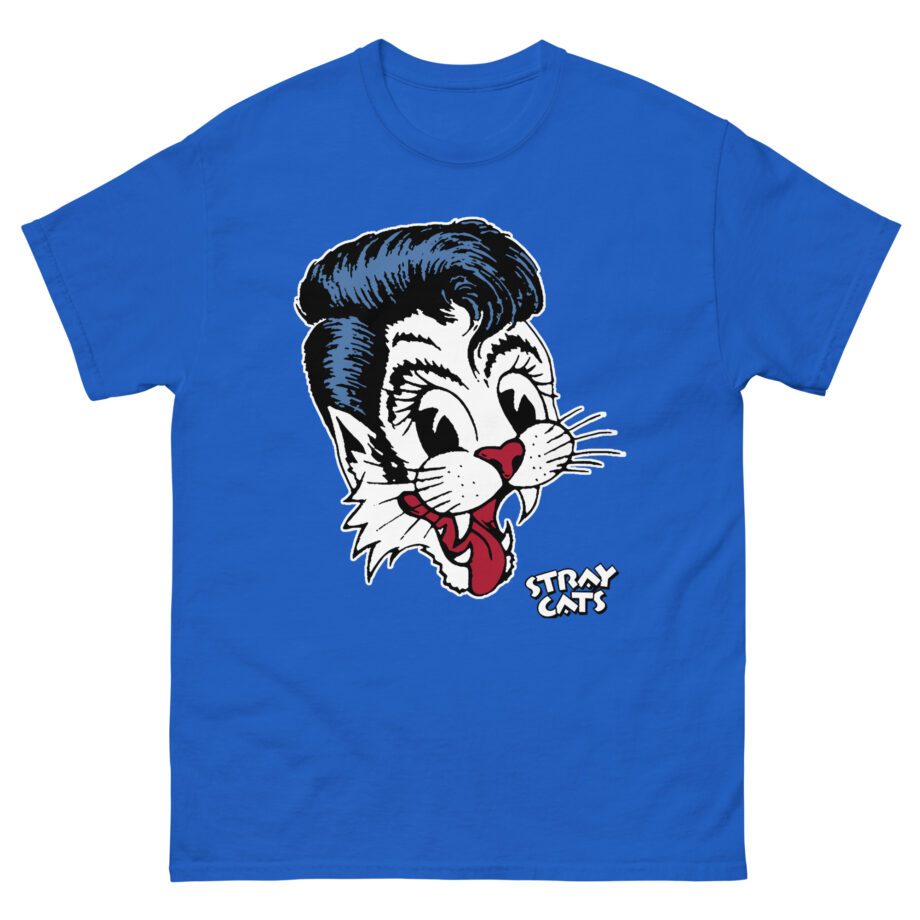 Stray Cats Big Blue Cat Unisex classic tee