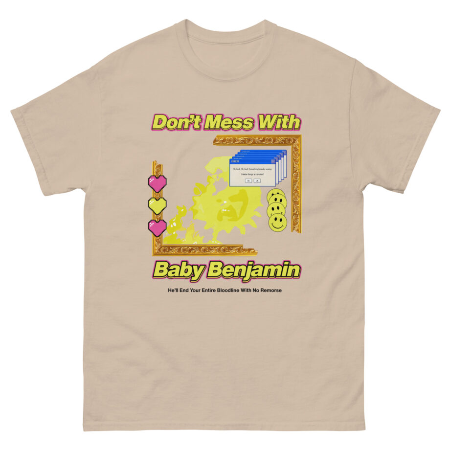 Garrett Watts Don't Mess With Baby Benjamin Unisex classic tee