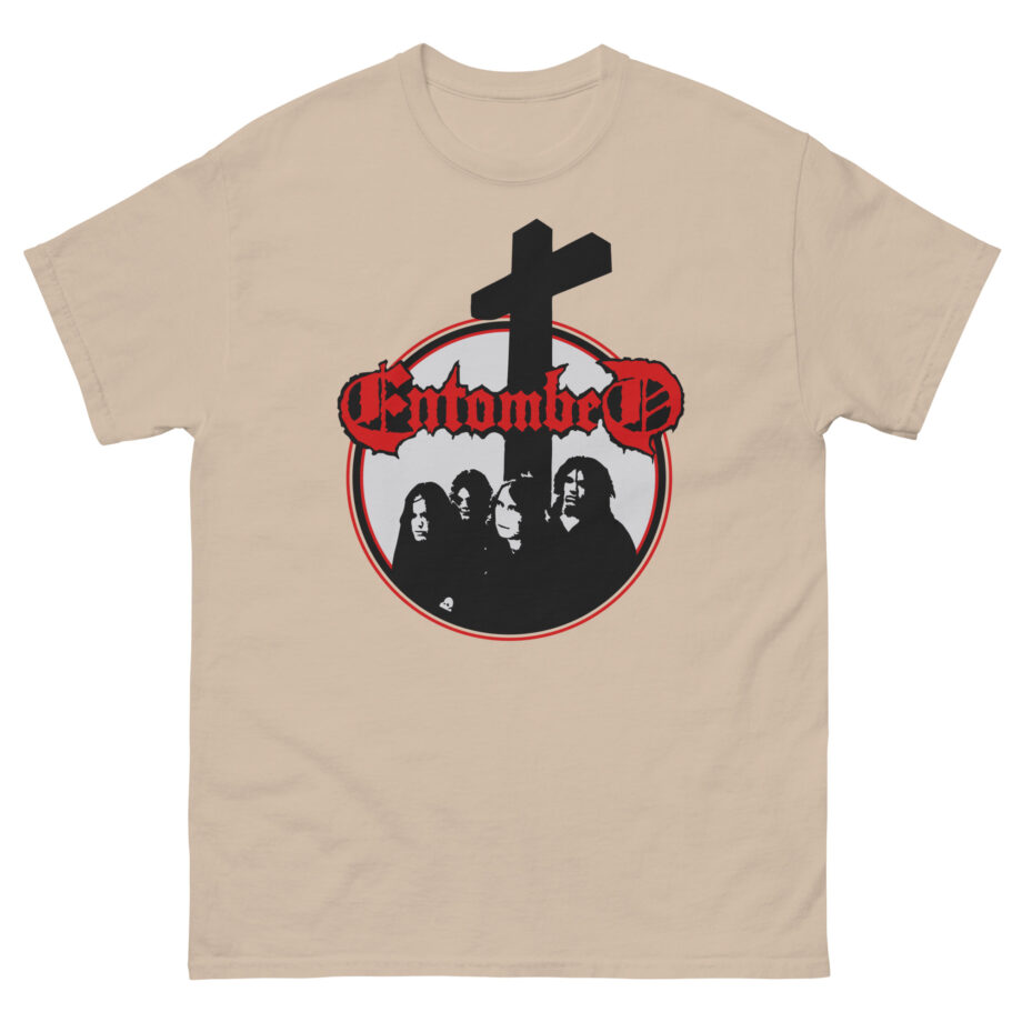 Entombed 3/4 Baseball Left Hand Unisex classic tee