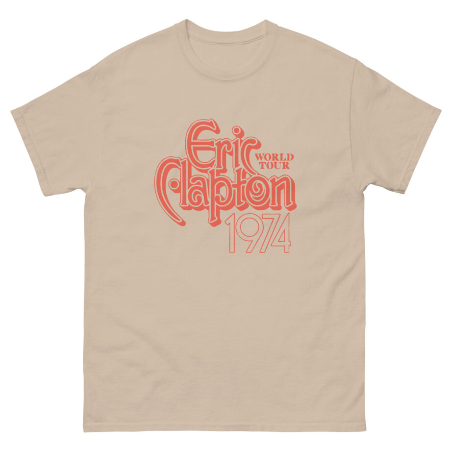 Eric Clapton World Tour 1974 Unisex classic tee