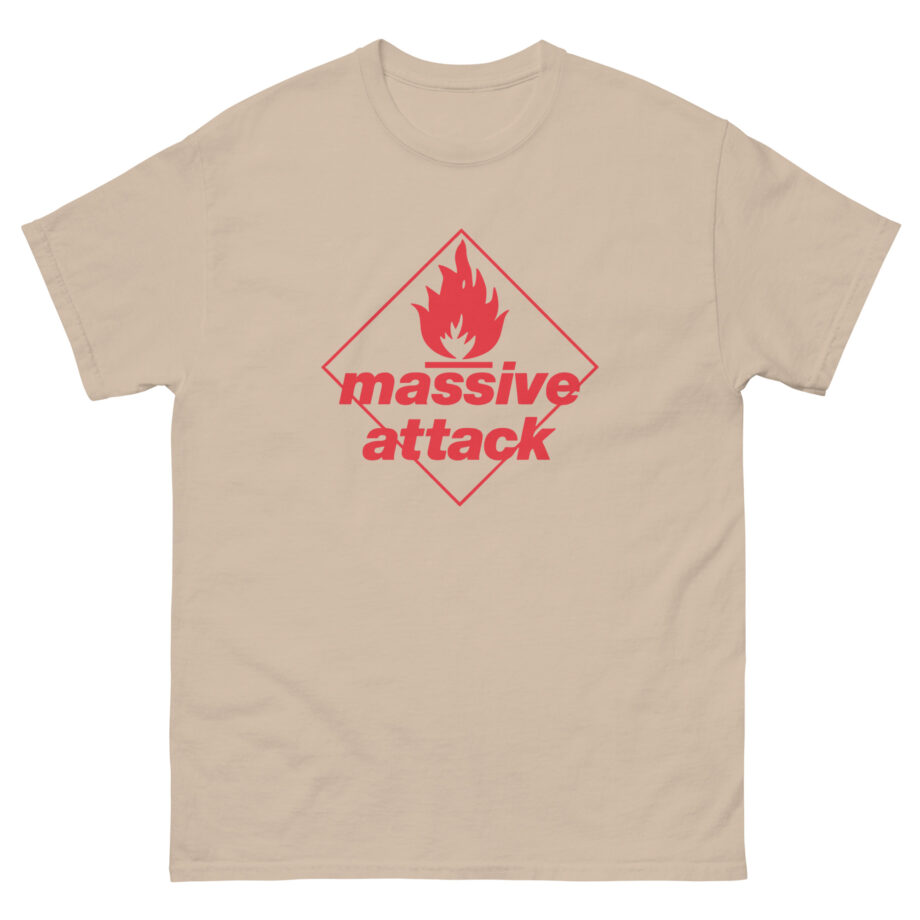 Massive Attack Blue Lines Red Logo Unisex classic tee