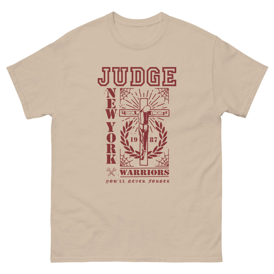 Judge Crucified Mustard Unisex classic tee
