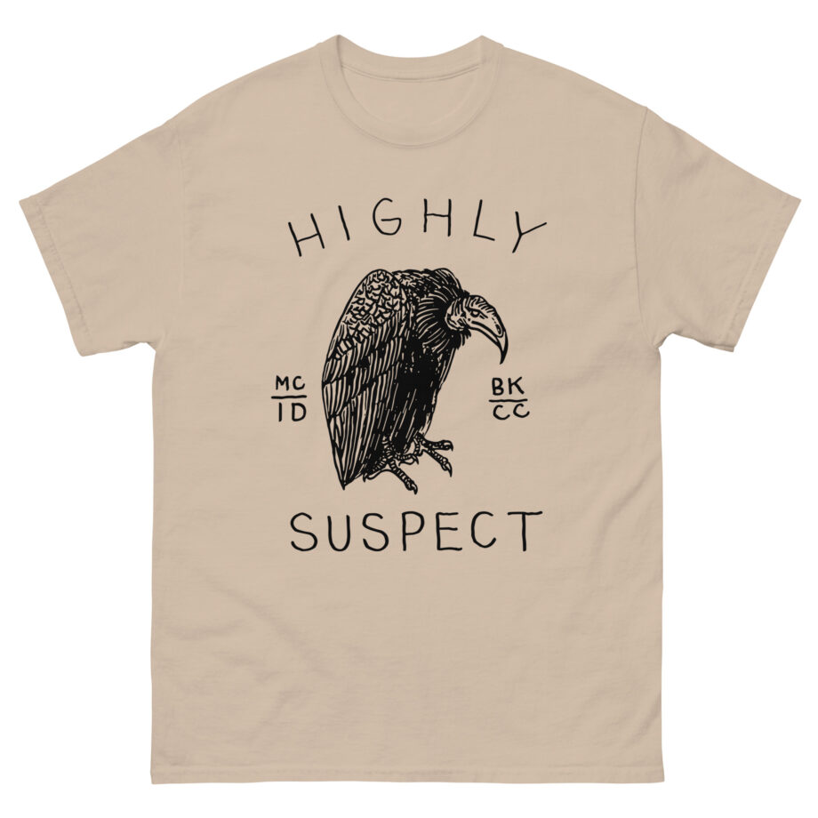 Highly Suspect Vulture Natural Unisex classic tee