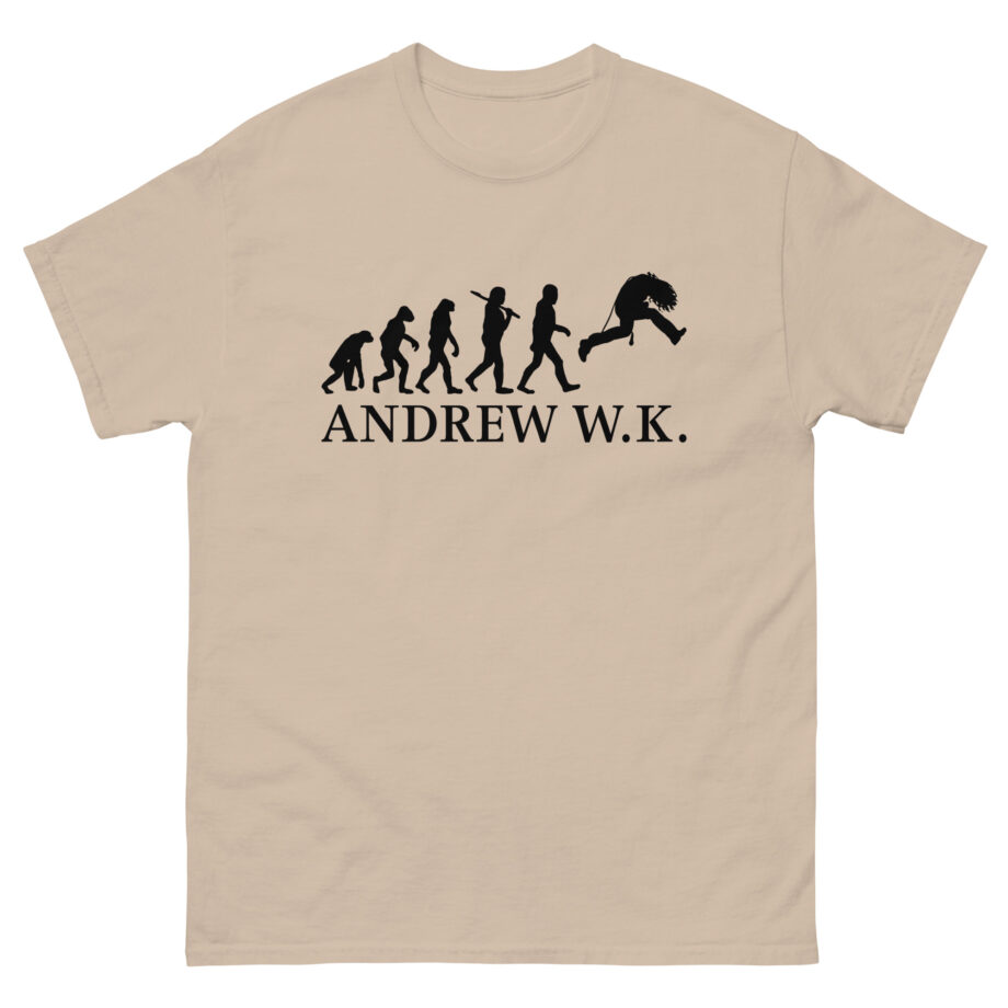 Andrew Wk Evolution of Partying Unisex classic tee