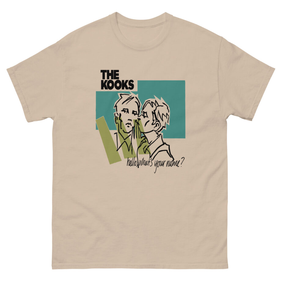 Hello Whats Your Name the Kooks Unisex classic tee