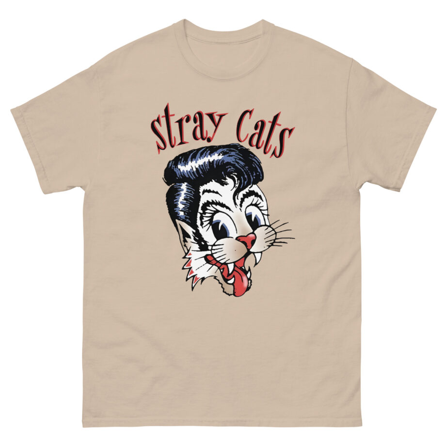 Stray Cats Airbrush Cat Unisex classic tee