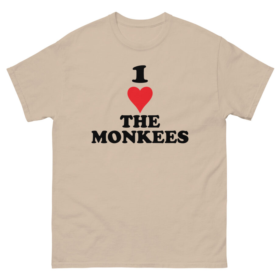 I Love the Monkees Unisex classic tee