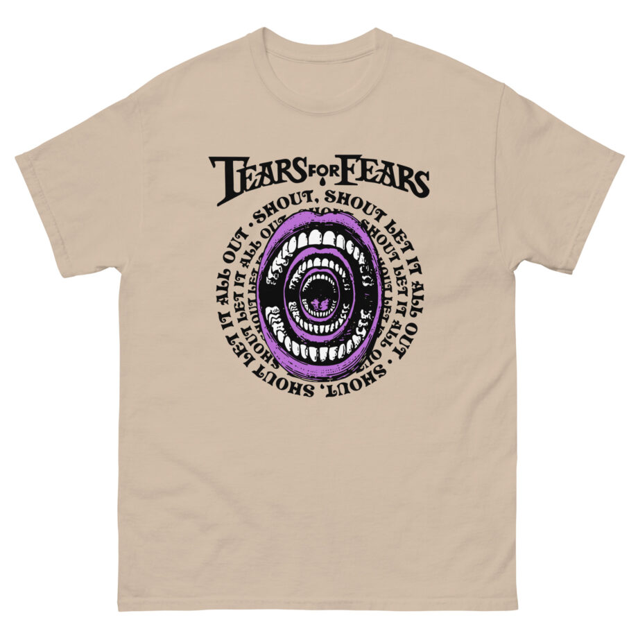 Tears for Fears Shout Let It All Out Unisex classic tee