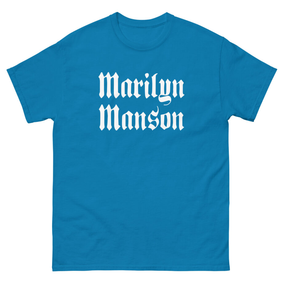 Marilyn Manson Goth Logo Unisex classic tee