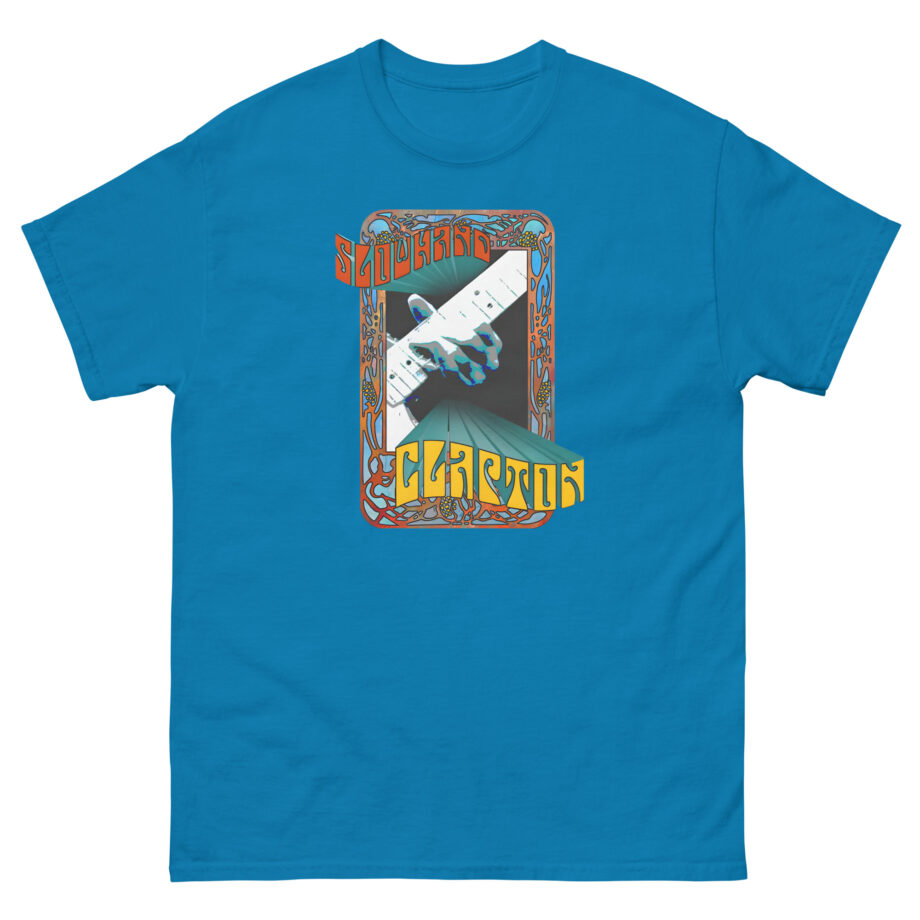 Eric Clapton Psychedelic Slowhand  Unisex classic tee