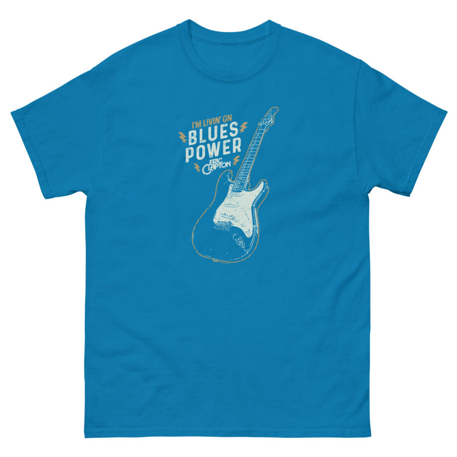 Eric Clapton Livin on Blues Power Unisex classic tee
