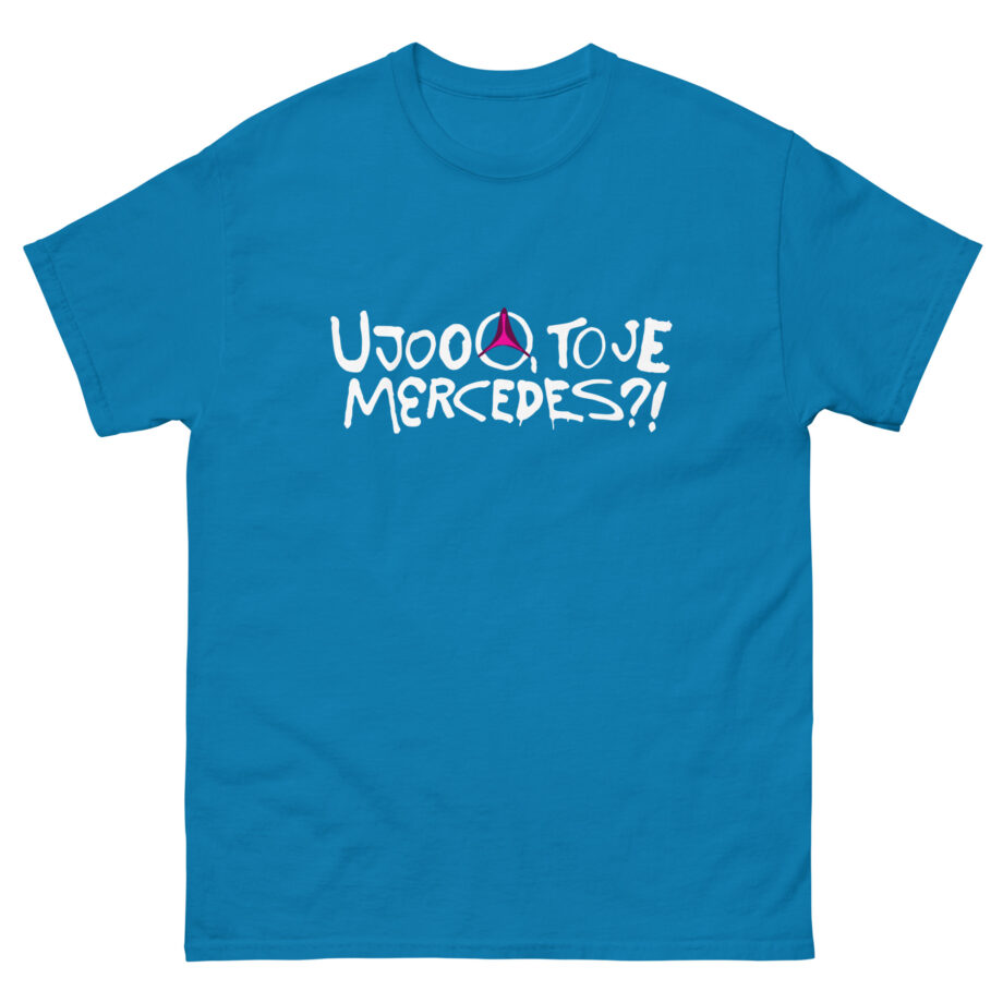 Koza Bobkov Ujooo, to Je Mercedes?! Unisex classic tee