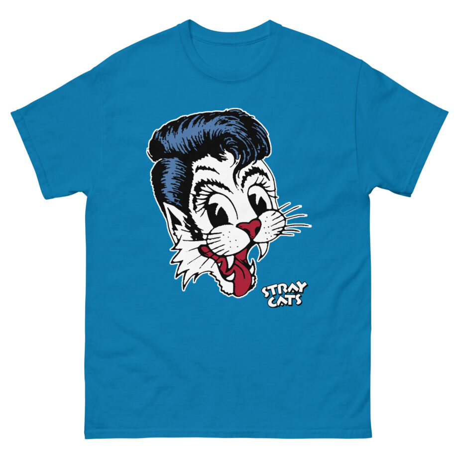 Stray Cats Big Blue Cat Unisex classic tee