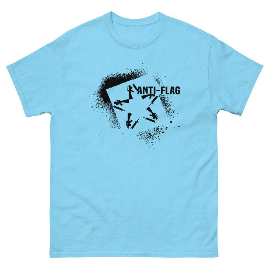 Anti Flag Big Gunstar Unisex classic tee