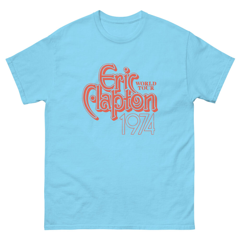 Eric Clapton World Tour 1974 Unisex classic tee