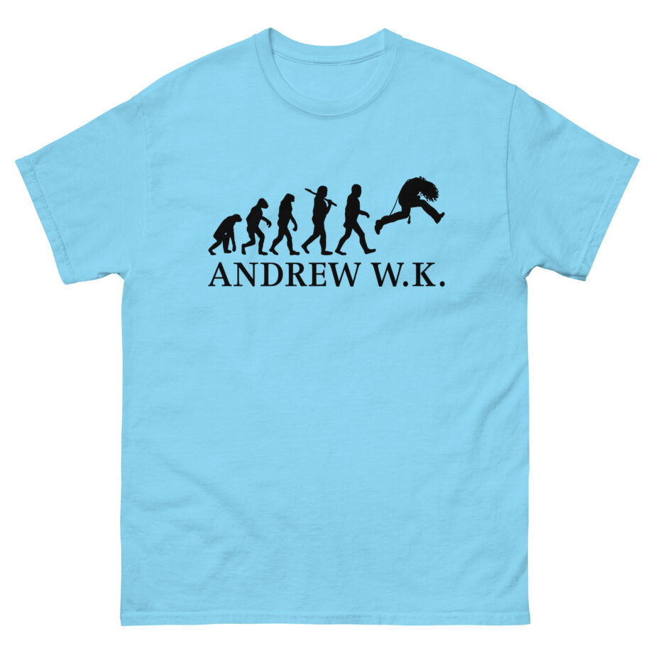 Andrew Wk Evolution of Partying Unisex classic tee