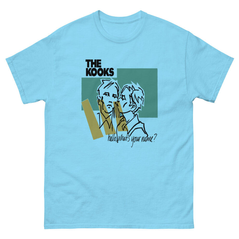 Hello Whats Your Name the Kooks Unisex classic tee