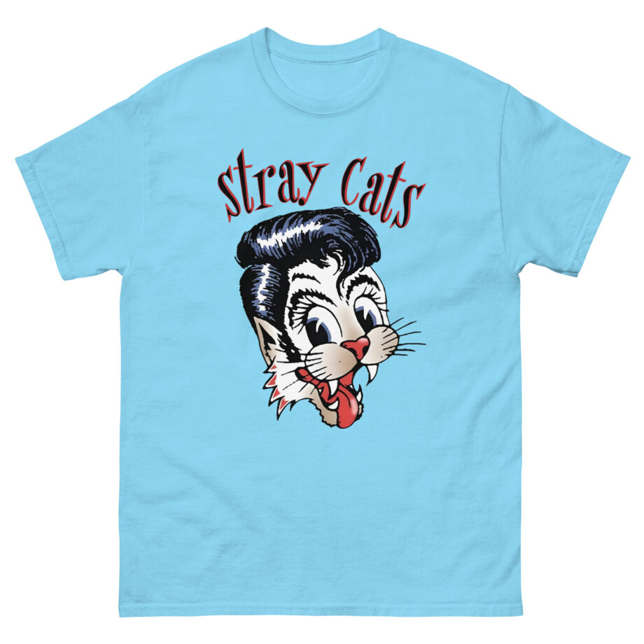 Stray Cats Airbrush Cat Unisex classic tee