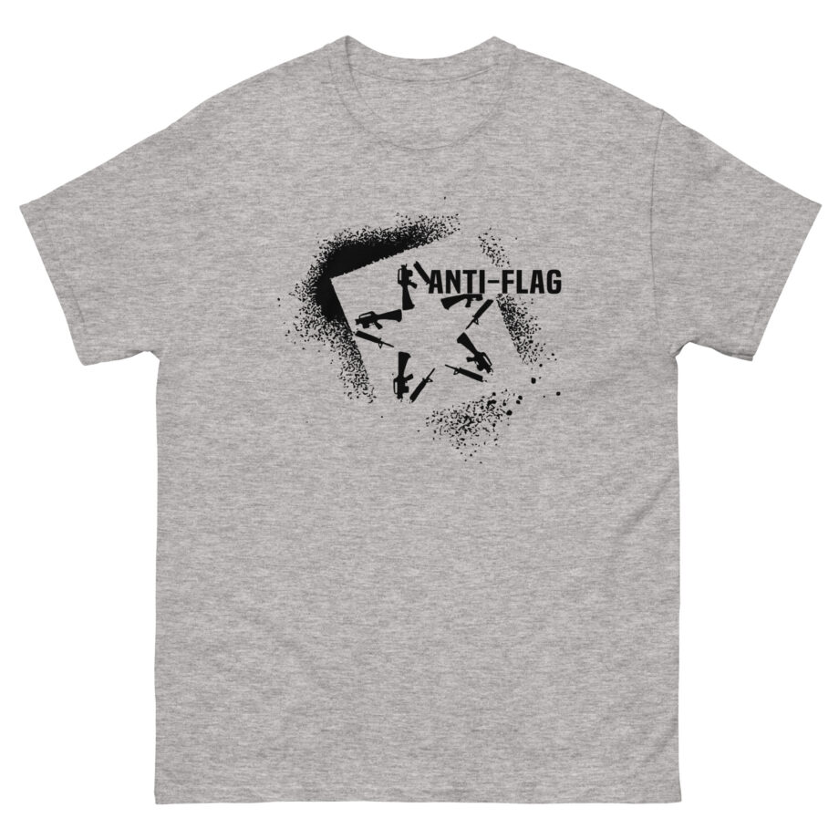 Anti Flag Big Gunstar Unisex classic tee