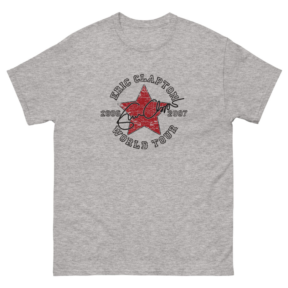 Eric Clapton 2006-07 World Tour Unisex classic tee