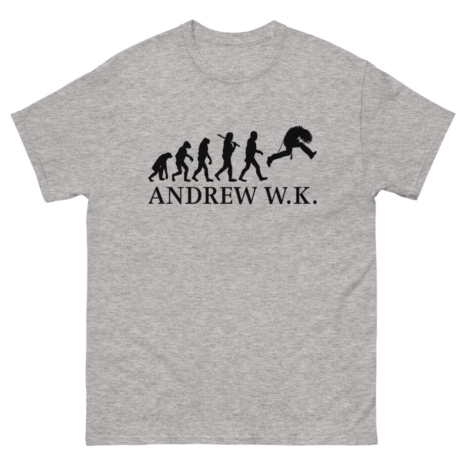 Andrew Wk Evolution of Partying Unisex classic tee