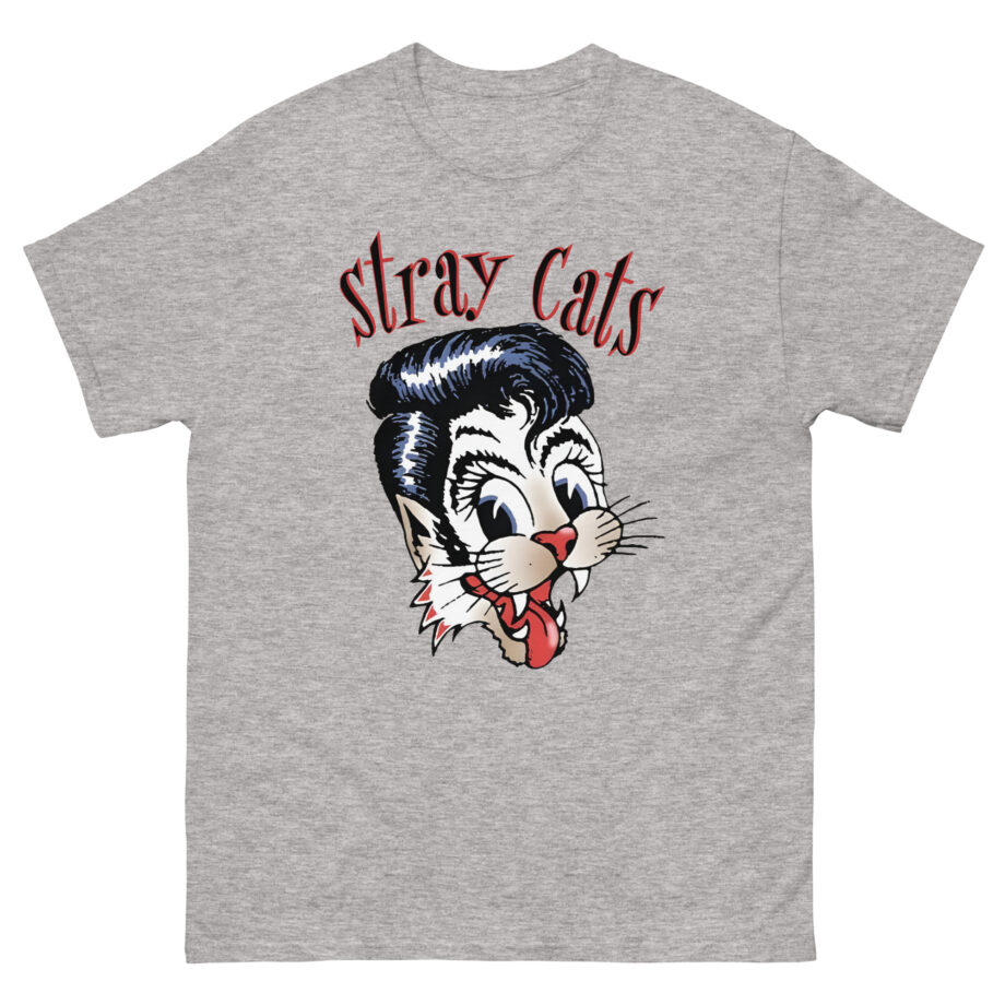Stray Cats Airbrush Cat Unisex classic tee