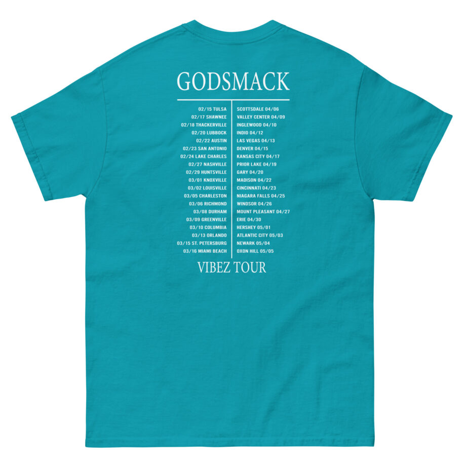 Godsmack Vibez Tour Unisex classic tee