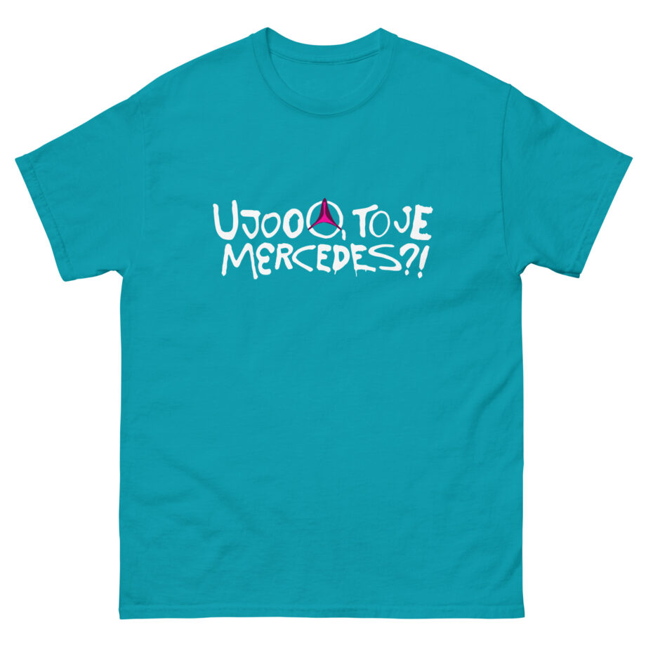 Koza Bobkov Ujooo, to Je Mercedes?! Unisex classic tee