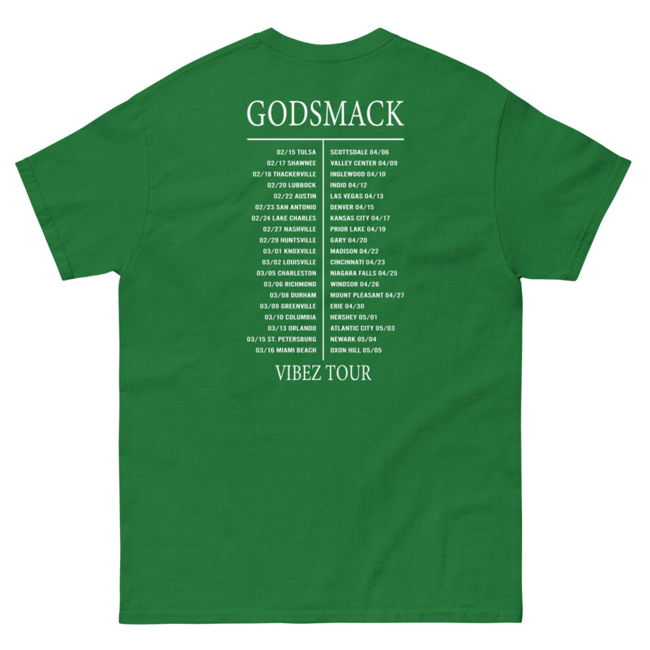 Godsmack Vibez Tour Unisex classic tee