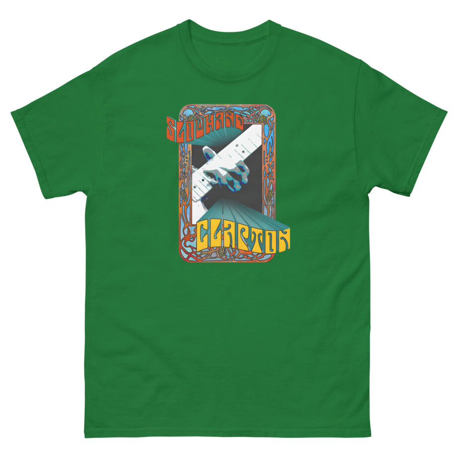 Eric Clapton Psychedelic Slowhand  Unisex classic tee