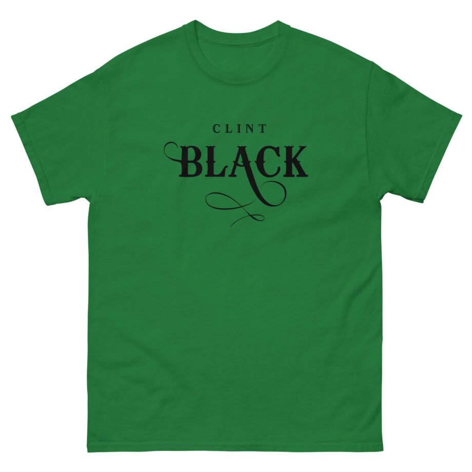 Clint Black Logo Espresso Unisex classic tee