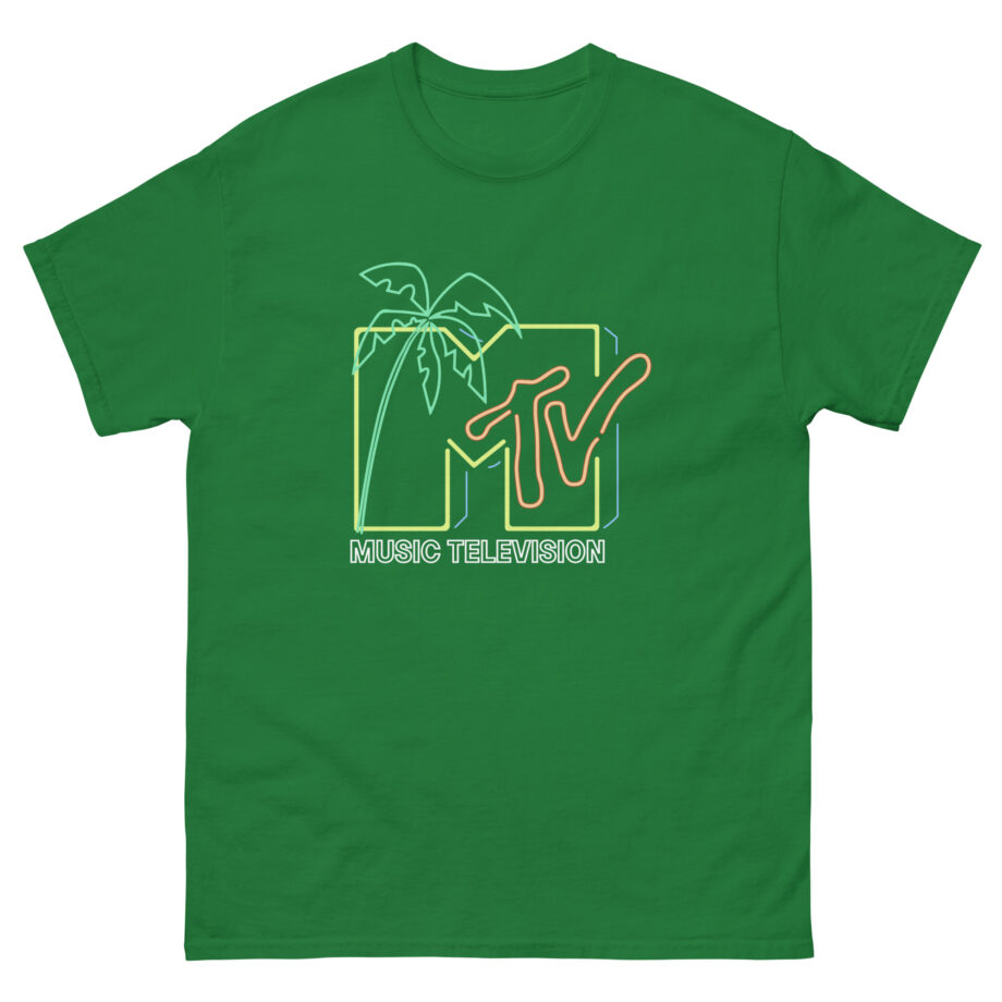 David Dobrik  Mtv Neon Light Logo Unisex classic tee
